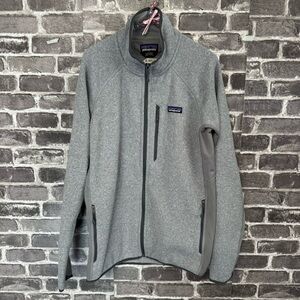 Patagonia performance better sweater jacket gray full zip